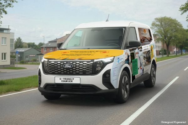 Ford E-Transit Courier Kasten